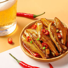 Jinzai deep sea fish 12gX20 spicy dried fish Hunan specialty snack snack food wholesale