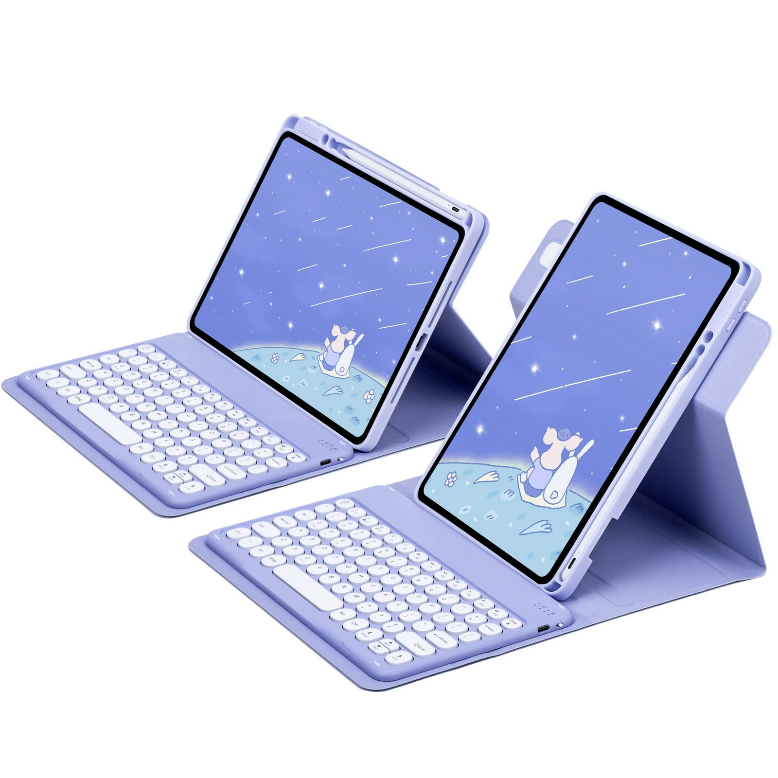 Compatible tablet protective case, keyboard, 10.2 inch, bluetooth