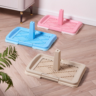 Aspet large plastic pet flat dog toilet household dog potty column shit basin medium-sized dog Teddy
