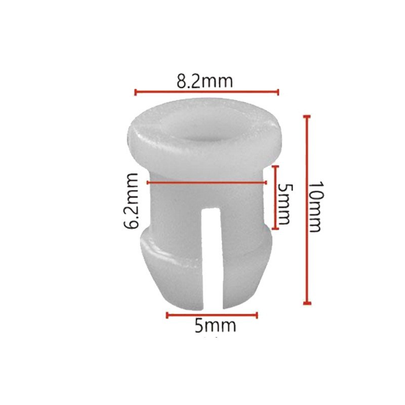 Xinyida Auto Parts Coche Cerradura de coche Cerradura recta Puerta Tirante Cierre de nailon de plástico fijo M01