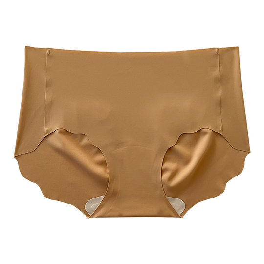 Camellia Fragrance~Mulberry Silk 10A Antibacterial Extended Crotch Cool Milk Skin Seamless Underwear for Women Ice Silk Girls