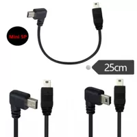 [USB-кабель 90° T-образный разъем мини 5P к мини 5P, кабель продления для цифровых фотоаппаратов]
