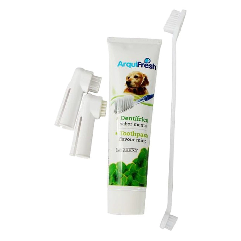 Испанская зубная паста для домашних животных Arquizoo Pet Toothpaste мята собака кошка зубная паста дезодорант для чистки полости рта
