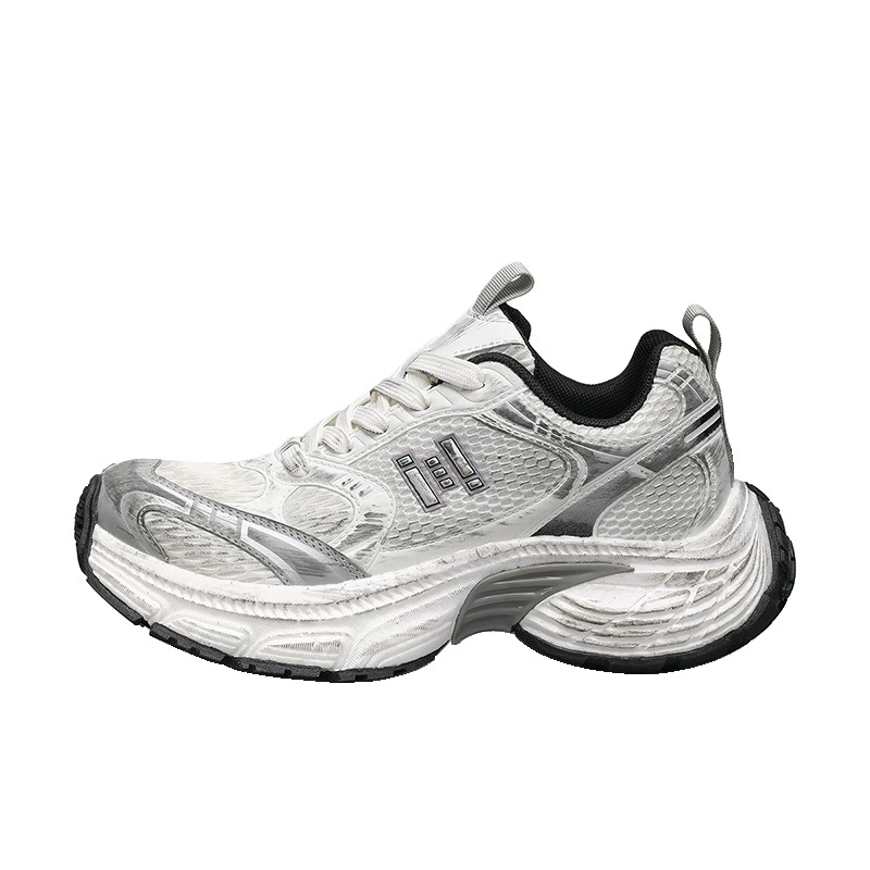 Парижские лета 10XL daddy shoes, толстая подошва, увеличение роста, легкая мягкая подошва повседневная обувь для мужчин и женщин, старые кэтволк кроссовки для пар
