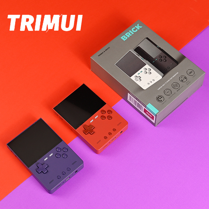 Trimuibrick 2025 Psp Handheld Open-Source Gaming Console 3.2inch Cross-Border Gaming Console Open-Source Gaming Console