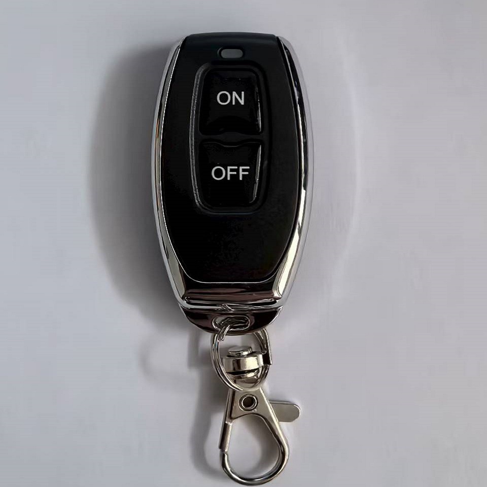 遥控发射器 金属边框 2键遥控器433M  315M 手柄