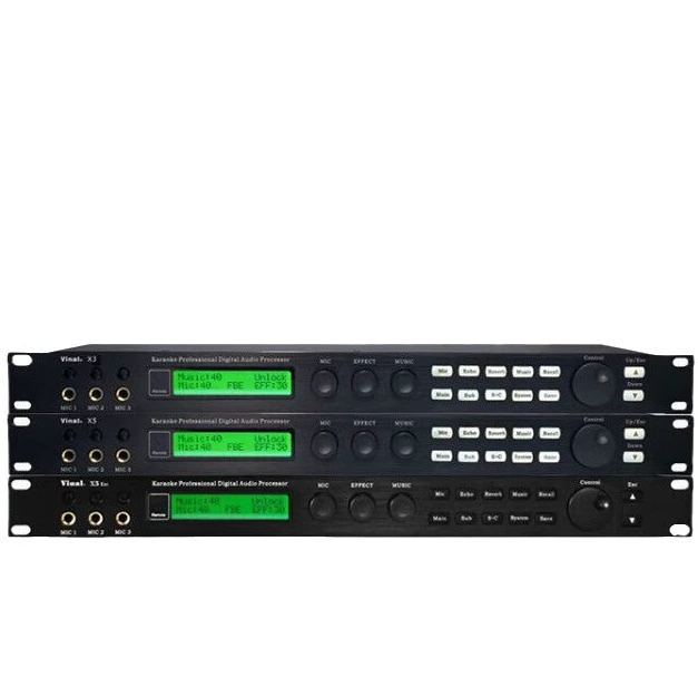 韵乐 VINAL X3 KTV karaoke front effector numeral numerals and anti -scream audio processor audio sound