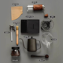 手冲咖啡套装手磨咖啡机手摇器具全套礼盒家用咖啡装备手冲咖啡壶