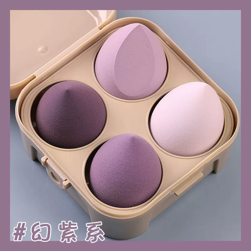 Набор спонжей Beauty Egg, спонжи-осьминог на воздушной подушке в форме тыквы для влажного и сухого применения, наборы 4/8 шт.