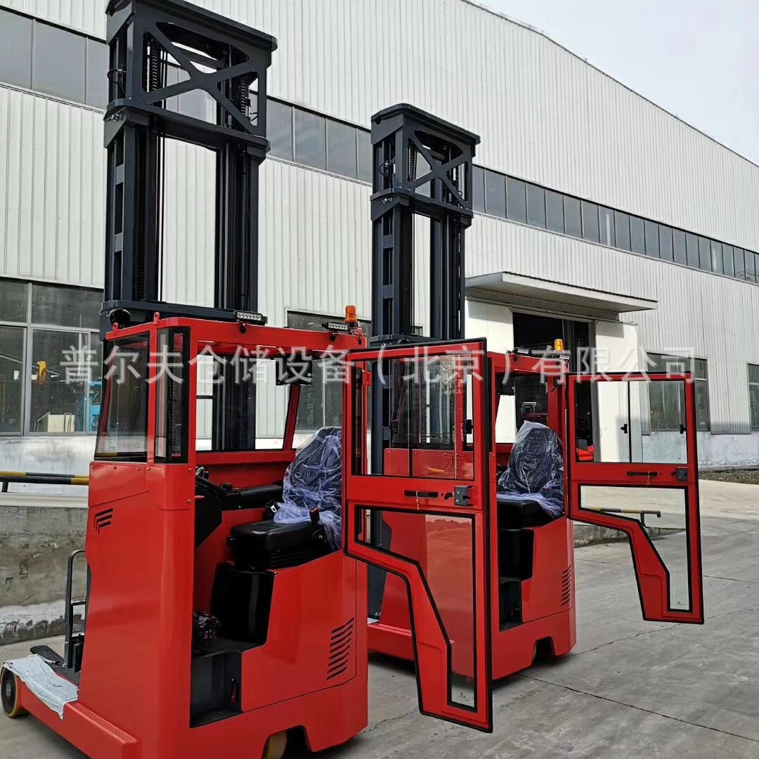 2 Ton Capacity Electric Reach Stacker Seated Truck Forklift