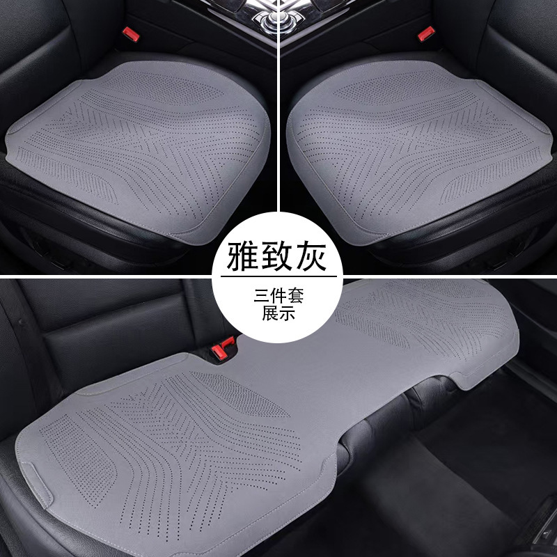 新型の自動車の座布団の四季通用の椅子のクッションの半分は夏の小さい腰の超薄の科学技術の布の馬鞍のクッションを包囲します。|undefined