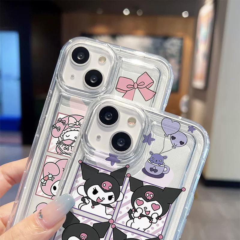 Apple, совместимо с iPhone 11, силиконовый защитный чехол, чехол для телефона, прозрачный мультяшный милый воздушный мешок, iphone, 15promax