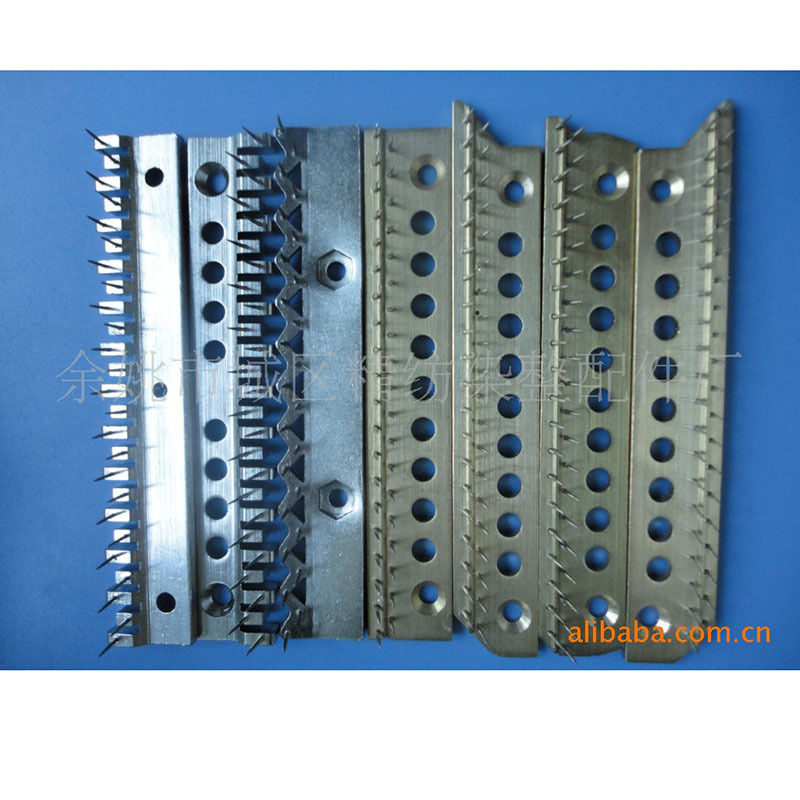 供应批发定型机配件 各种定型机针板配件加工 黄铜/铁合金针板