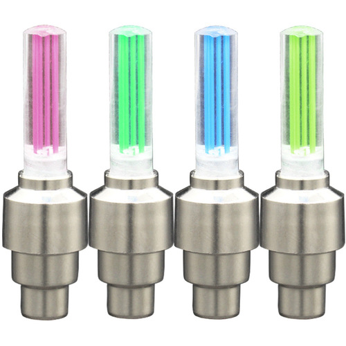 Bicycle Valve Light Electric Motorcycle Car Tire Valve Light Children's Car Night Riding Colorful Hot Wheels Wholesale
