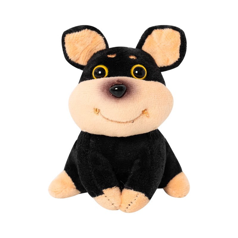 Cachorro abeja decoración de bloqueo de coche muñeca colgante coche luz de dirección limpiaparabrisas muñeca decoración de coche