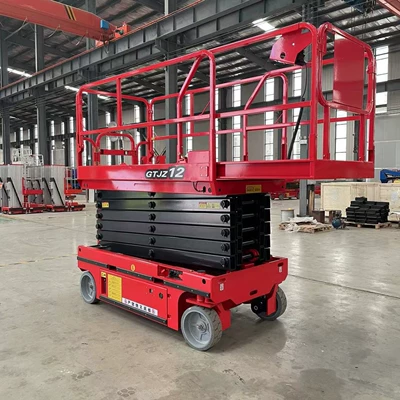 Wheeled Aerial Work Vehicle Avtomobil fırlanan platformaları
