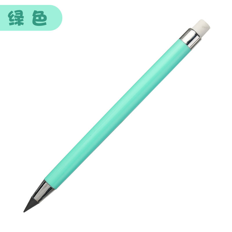 Nuevo estilo Eternal con lápiz de goma Tecnología negra Sin tinta Eternal Pen hb Macarons Color No es fácil de romper lápiz