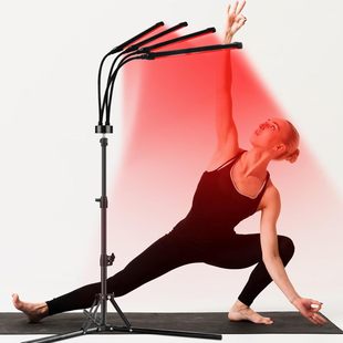 New 4-in-1 Lamp 630Nm660Nm850Nm940Nm Tripod Hose 4-Head Physiotherapy Lamp 420 Lamp Floor Stand