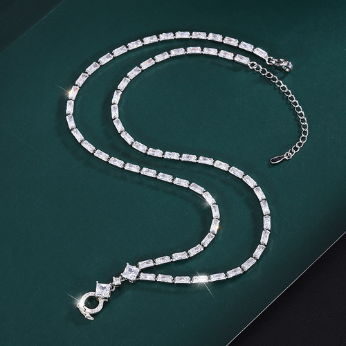 Zhuang Sheng Sheng Jewelry Copper Plated Gold Square Versatile Chain King Chain 45+5cm