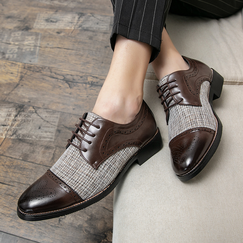 Leather Shoes Black 1