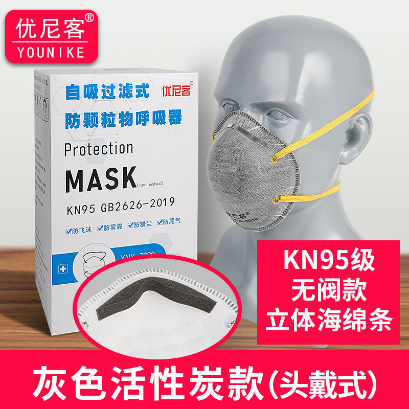 KN95 máscara a prueba de polvo tipo tazón antipolvo industrial integral con válvula de respiración especial para molinero de mina de carbón