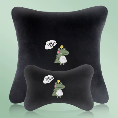 Headrest Sleeping Essentials, Camellia Seat Car - headrest-pillow-green-dragon