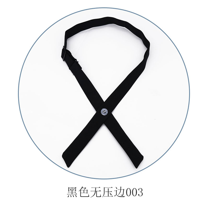 En stock Tailandia uniforme escolar Cruz pequeña pajarita nuevo estilo de la Universidad japonesa fina Cruz JK color sólido pajarita al por mayor