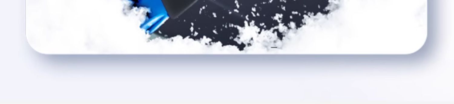 Snow Shovel Car Snow Removal Winter Snow Removal Artifact Snow Sweeper Brush Snow Scraping and Defrosting Tool Car Multifunctional Snow Shovel