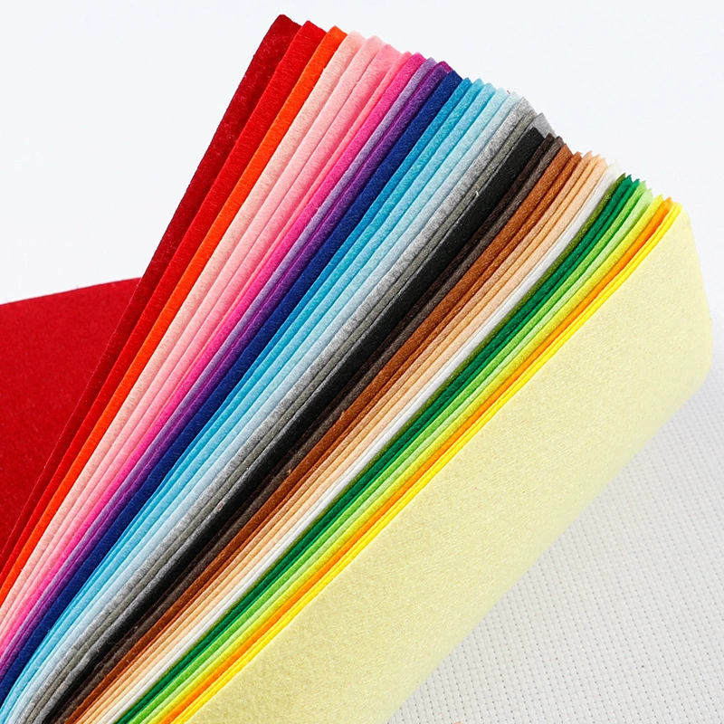 Set for kindergarten handmade, fleece cloth, wool felt non-woven cloth, 40 colors, DIY