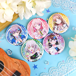 Bang Dream It's Mygo Fan Peripherals Takamatsu Hana, Chisato Ai, Ayane, and Rina Badges