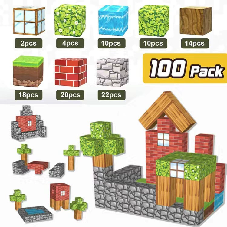 Stem, magnetic constructor, set, wholesale