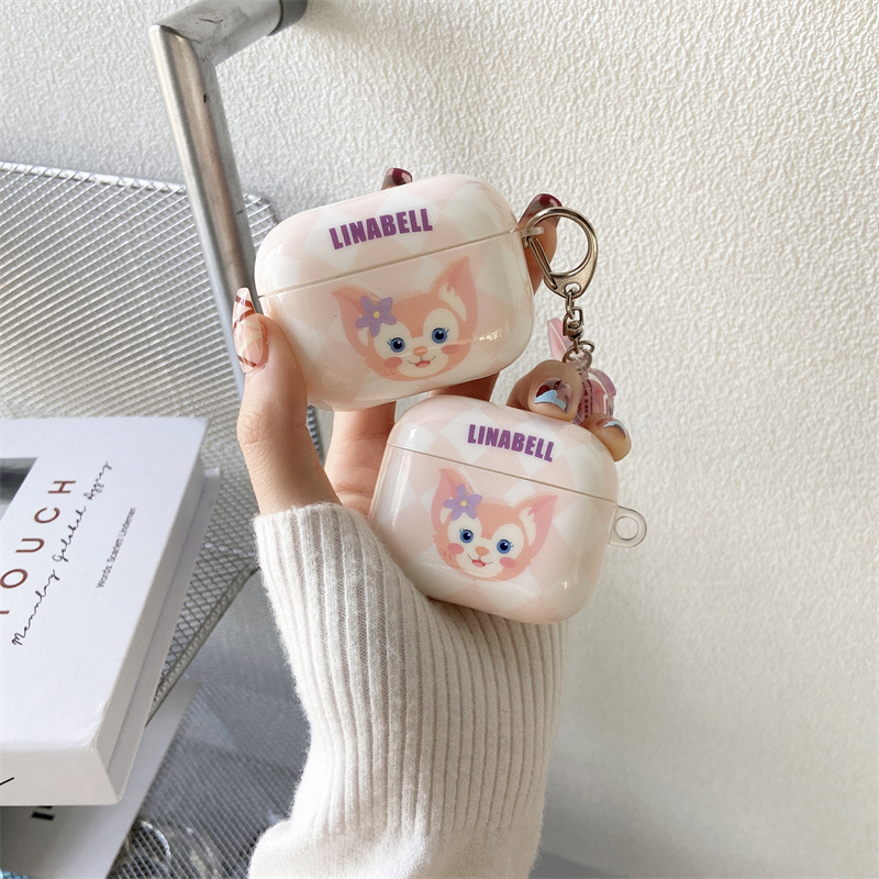 Protective Case Wireless Airpods4/5 Bluetooth Earphone Case Suitable for Tpu Apple Huawei Cross-Border Pro3 Anti-Fall