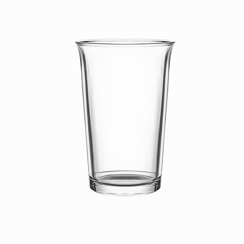 シンプルな透明ガラスの濃厚アンチ唾カップラテアメリカンコーヒージュースドリンクミルクシェイクオープンカップ|undefined