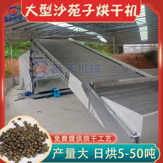 沙苑子烘干机 全自动潼蒺藜蔓黄芪夏黄草干燥机 沙苑蒺藜烘干设备