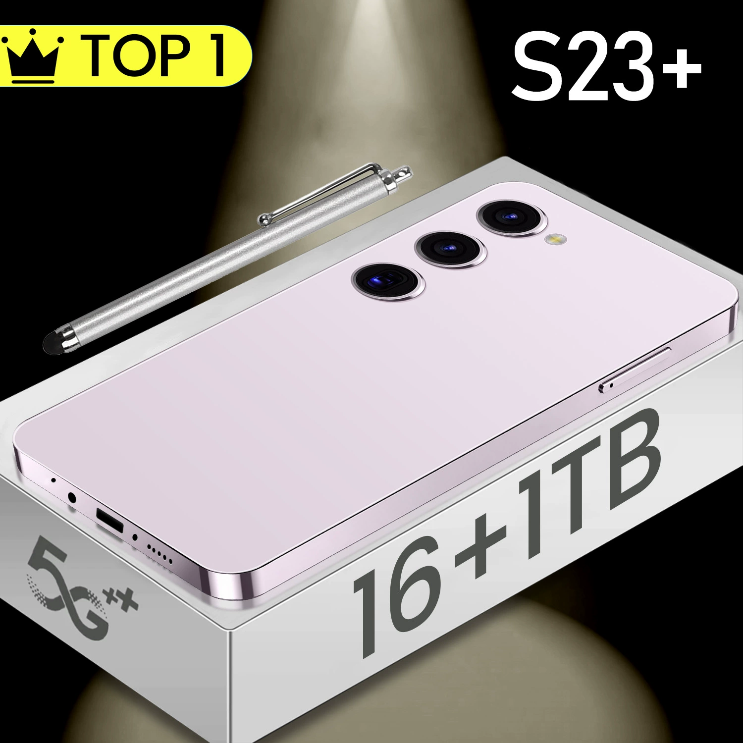 (Границы торговля), умный мобильный телефон, S23, Android 7.2, 7.2 дюйма, широкий экран, 32ГБ, 4G
