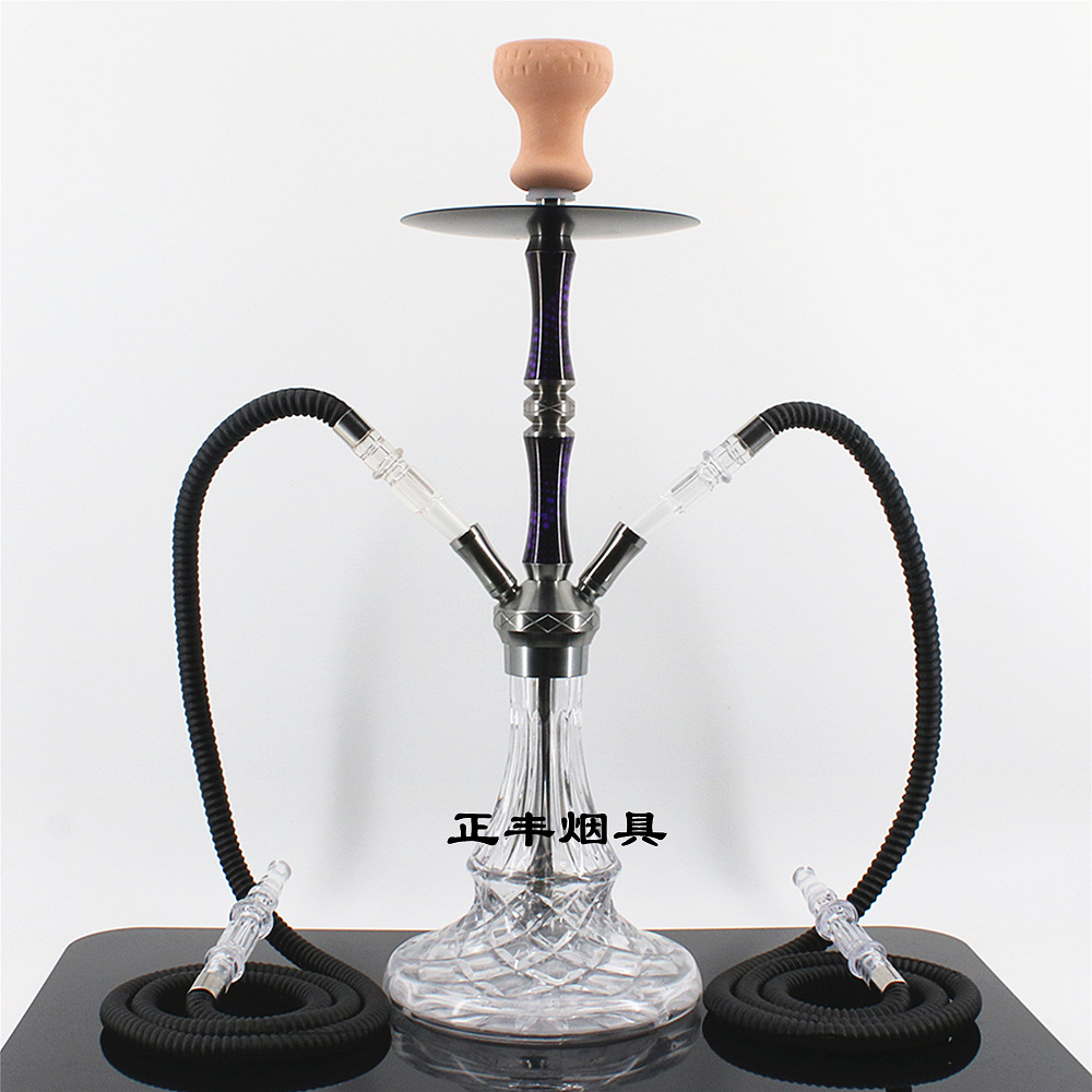 중형 이중관 보라색(붉은 진흙 연기 냄비) - 세트 없음