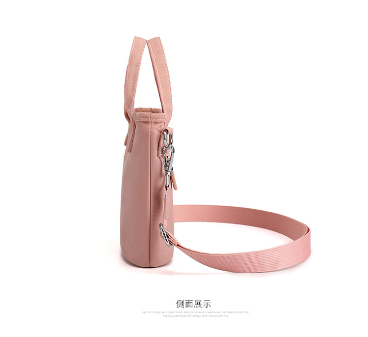 Crossbody bag, women's fashionable and trendy single-shoulder bag, street cool and versatile bucket bag, commuting waterproof phone bag, handbag undefined