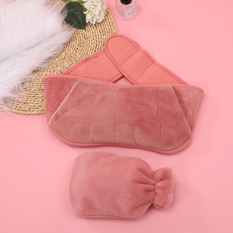 Waist support three-piece set, water-filled hot water bottle, waist warmer