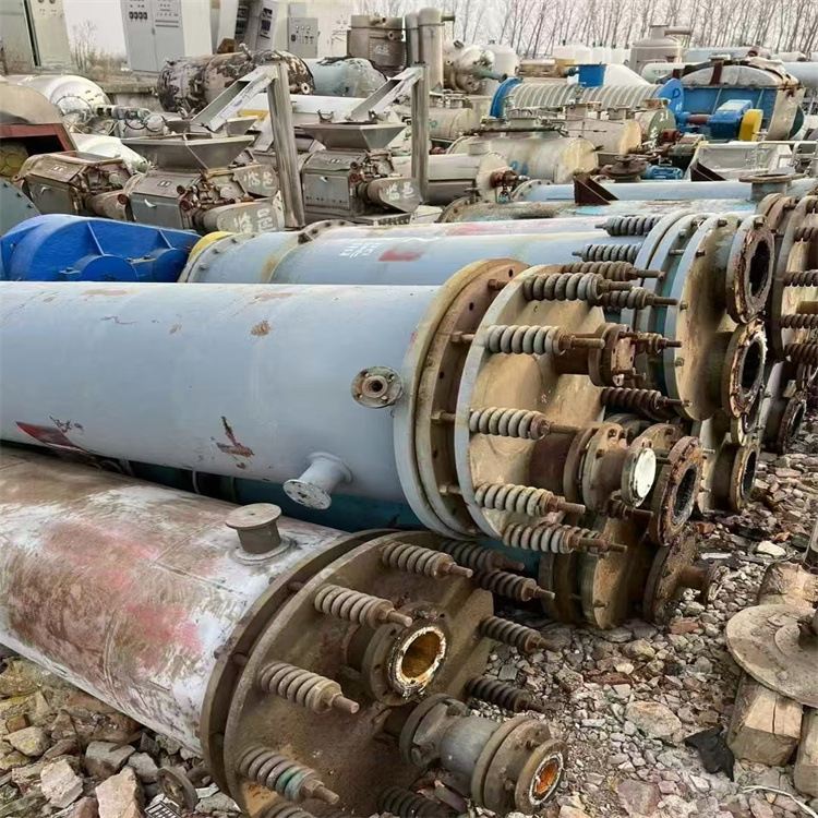 供应二手石墨换热器 不锈钢列管冷凝器 化工制药食品工业冷凝设备