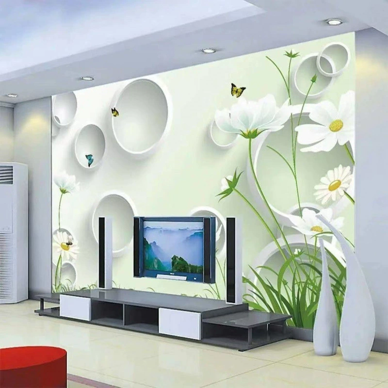 ТВ фоновая стена, украшение для гостиной, настенная роспись, настенное покрытие, простой ТВ фон, фоновая ткань, цепочка поставок