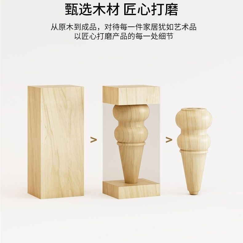 客厅靠墙小户型家用美式复古电视柜茶几组合套装收纳落地电视机柜|undefined