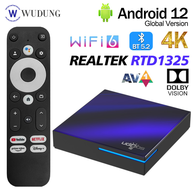 Ugoos SK2 セットトップ ボックス ストリーミング プレーヤー UHD WIFI6 ドルビー認定 RTD1325 TVBOX|undefined