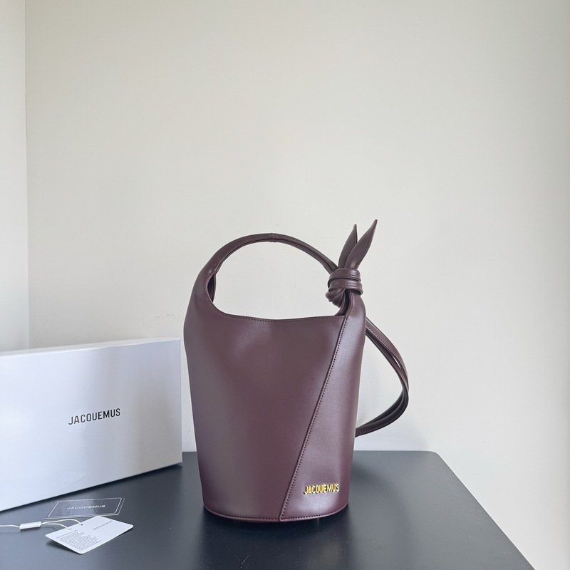 Jacquemus2025新款桶包女百搭高级感单肩手提包小众休闲简约斜挎|undefined