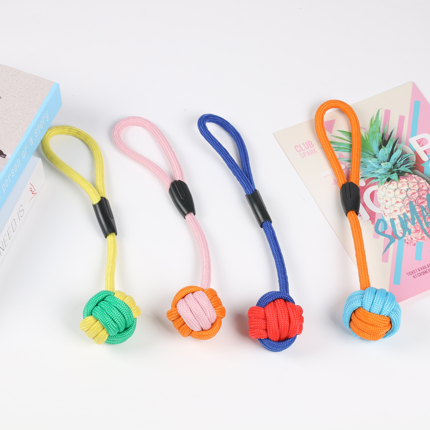 Juguetes para perros tejidos de polipropileno personalizados del fabricante