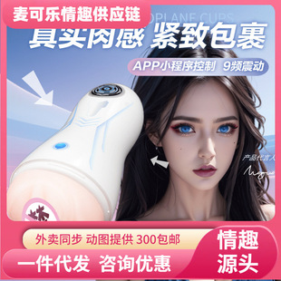 Fun Dream Enjoy Airplane Cup Men's App Controlled Electric Masturbator Vibrator Adult Sex Toys Wholesale