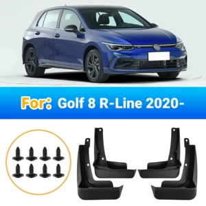 Volkswagen Golf 8 R-Line 2020-2026 üçün avtomobil palçıq qoruyucusu örtüyü