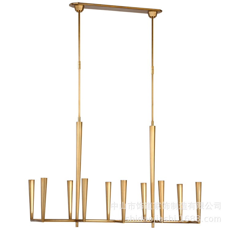 Nordic restaurant lamps personalized creative art light luxury designer copper chandelier simple living room lamps lighting Nordic restaurant lamps personalized creative art light luxury designer copper chandelier simple living room lamps lighting
