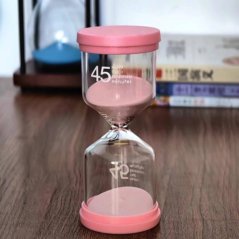 Temporizador de Reloj de Arena 20/30/60 Minutos de Vidrio para Decoración