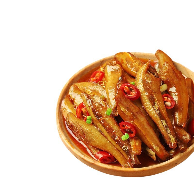 【劲仔】深海小鱼200g鱼仔鱼干湖南特产麻辣休闲零食批发盒装|undefined