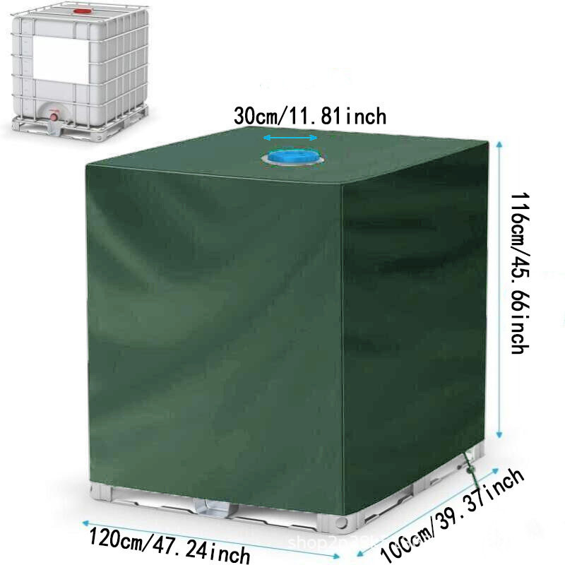 国境を越えた人気の屋外水タンクカバー防水防塵断熱工場は IBC トンバレルカバー 1000L を製造できます|undefined